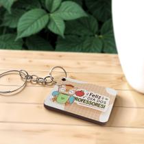 Kit 50 Chaveiros MDF Dia dos Professores Lembrancinha Kit 50 Chaveiros MDF Dia dos Professores Lembrancinha