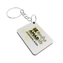 Kit 50 Chaveiros MDF Setembro Amarelo Valorização da Vida