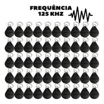Kit 50 Chaveiros Proximidade Tag 125Khz Th 1000 Intelbras