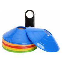 Kit 50 Cone Treinamento Chapéu Chinês Esporte Funcional