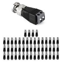 Kit 50 Conectores BNC Borne Macho CONEX 1000 Intelbras Kit 50 Conectores BNC Borne Macho CONEX 1000 Intelbras