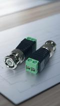 Kit 50 Conectores BNC Macho Borne de Parafuso Kit 50 Conectores BNC Macho Borne de Parafuso