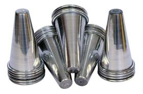 Kit 50 Cones 10cm Para Produção De Pizza Cone Gastrobel Kit 50 Cones 10cm Para Produção De Pizza Cone Gastrobel