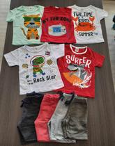 Kit 50 conjuntos infantil misto verão atacado