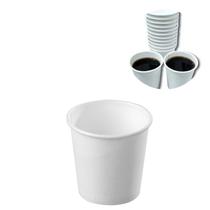 Kit 50 Copos Papel Biodegradável 50ml P/ Café Chá Batidas