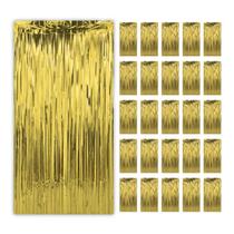 Kit 50 Cortina Fitas Metalizadas Dourada Decoração Kit 50 Cortina Fitas Metalizadas Dourada Decoração