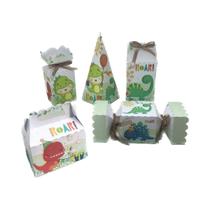 kit 50 Decoração Festa dinossauro Baby Mesa Infantil modelo