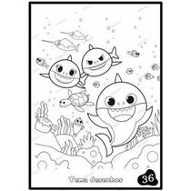 Kit 50 Desenhos Para Colorir e Pintar Para Crianças