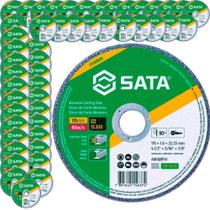 Kit 50 Discos Corte Abrasivo de Metal/Inox 4.1/2 Polegada X 1,0MM ST55052G SATA