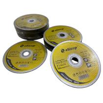 Kit 50 Discos de Corte Abrasivo Extra Fino para Inox 180 x 1.6 x 22.2mm ELITOP Kit 50 Discos de Corte Abrasivo Extra Fino para Inox 180 x 1.6 x 22.2mm ELITOP