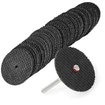 Kit 50 Discos de Corte Reforçado 32mm e Haste Micro Retífica Kit 50 Discos de Corte Reforçado 32mm e Haste Micro Retífica