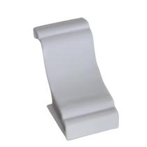 Kit 50 Emenda Branco Para Moldura Forro Rodaforro Meia cana Pvc