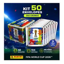 Kit 50 Envelopes C/350 Figurinhas Copa do Mundo Fechados Fifa 2026 Kit 50 Envelopes C/350 Figurinhas Copa do Mundo Fechados Fifa 2026