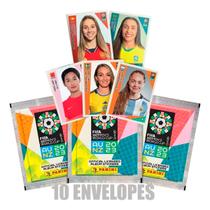Kit 50 Figurinhas Copa Do Mundo Feminina 2023 - 10 Envelopes