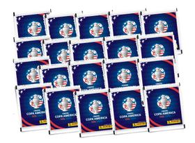Kit 50 Figurinhas Da Copa América Usa 2024 São 10 Envelopes