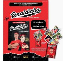 Kit 50 Figurinhas Do Álbum Enaldinho A Lenda = 10 Envelopes