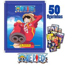 Kit 50 Figurinhas One Piece Road to Egghead Panini 2025 Em 10 Envelopes Anime e Manga em Stickers