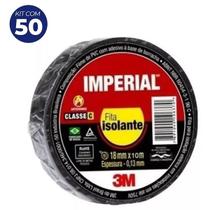 Kit 50 Fita Isolante 3M Imperial 18MM X 20M Kit 50 Fita Isolante 3M Imperial 18MM X 20M