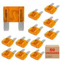 Kit 50 Fusível Max Automotivo 40 Amperes Lâmina Bateria Lote