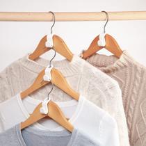 Kit 50 Gancho Extensor De Cabide De Roupas Conector - PRONTO ENTREGA