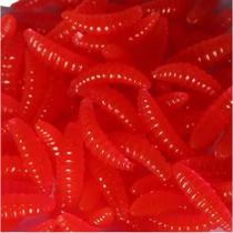 Kit 50 Iscas Artificiais Larva Bichinho da Laranja Bigato Kit 50 Iscas Artificiais Larva Bichinho da Laranja Bigato