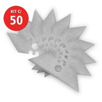 Kit 50 Lâminas Para Estilete Trapezoidal Beltools