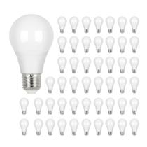 Kit 50 Lâmpadas Led Bulbo 9W Fria