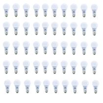 Kit 50 Lampadas Led Bulbo A60 9,5W 6500K Branco Frio 806 Lumens E27 Bivolt OZLI G10635-C