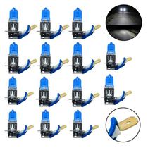 Kit 50 Lâmpadas Super Branca H3 4300K 55W 12V Atacado Lote