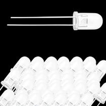 Kit 50 led 5mm branco ultra brilho Kit 50 led 5mm branco ultra brilho