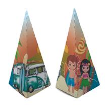Kit 50 Lembrancinhas Caixinha Decoração Praia Aniversário