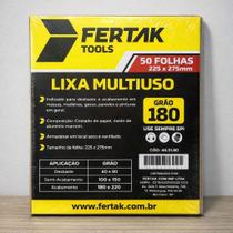 Kit 50 Lixa Multiuso Grão 60 80 100 120 150 180 220 Para Madeira Parede Massa Desbaste e Acabamento Kit 50 Lixa Multiuso Grão 60 80 100 120 150 180 220 Para Madeira Parede Massa Desbaste e Acabamento