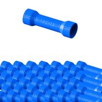 Kit 50 luva de emenda isolada 1,5 a 2,5mm azul