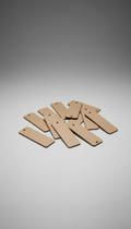 Kit 50 Marcadores Livro MDF Cru 20x4.5cm c/ Furo Kit 50 Marcadores Livro MDF Cru 20x4.5cm c/ Furo