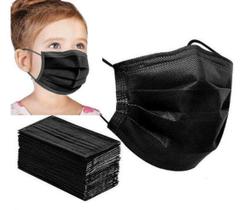 Kit 50 Máscara Infantil Descartável Tripla Proteção P/ Criança - Hard7