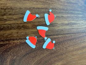 Kit 50 Mini Chaveiros Natalinos Papai Noel Kit 50 Mini Chaveiros Natalinos Papai Noel