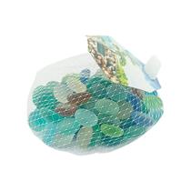 Kit 50 Mini Pedras Decorativas Foscas Sortidas 250g