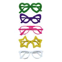 Kit 50 Oculos Festa Balada Aniversario Casamento Colorido