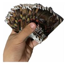 Kit 200 Cards Roblox = 50 Pacotinhos Figurinhas Coleção Bafô