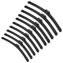 Kit 50 Palhetas Limpador de Para-Brisa 24” Gancho Universal Silicone Atacado Melhor Custo-Benefício