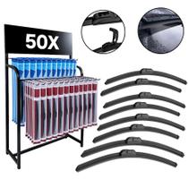 Kit 50 Palhetas Limpador Parabrisa Gancho G 21 Polegadas