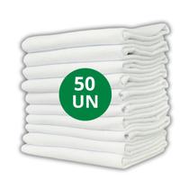 Kit 50 Panos Prato Liso Extra Grande Engomado com Bainha