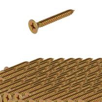 Kit 50 parafuso madeira c/chata 6.0x60 jomarfix