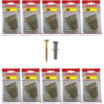 kit 50 Parafuso Philips com Bucha 10MM PBPH-10