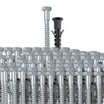 Kit 50 parafuso sexta soberba 1/4x40 5/8 10 bucha Kit 50 parafuso sexta soberba 1/4x40 5/8 10 bucha