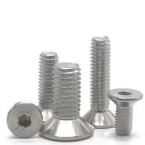 Kit 50 parafusos m3 20mm para chave allen aço inox qualidade