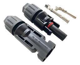 Kit 50 Pares De Conector Mc4 Para Energia Solar