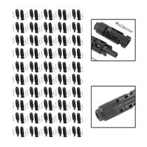 Kit 50 Pares De Conectores Mc4 Para Sistemas Fotovoltaico Kit 50 Pares De Conectores Mc4 Para Sistemas Fotovoltaico