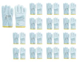 Kit 50 Pares Luva Segurança Vaqueta Mista Petroleira Ca Epi Jardineiro Pedreiro Construção Valcan Kit 50 Pares Luva Segurança Vaqueta Mista Petroleira Ca Epi Jardineiro Pedreiro Construção Valcan