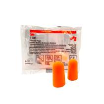 kit 50 Pares Protetor Auricular 3M 16DB Espuma Abafador Ouvidos S/Cordão 1100